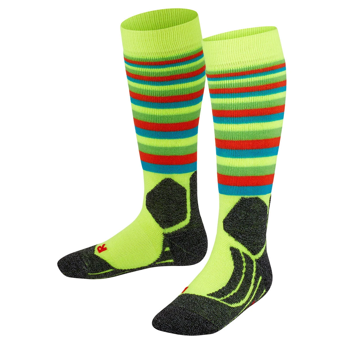 Falke JR SK2 Stripes Cushion Ski Sock 4 Falke JR SK2 Stripes Cushion Ski Sock - Image 2