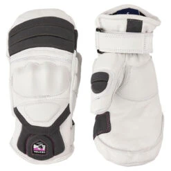 Hestra JR Impact Racing Mitt -The Raceplace Shop 2023 Hestra JR Impact Racing Mitt WHT