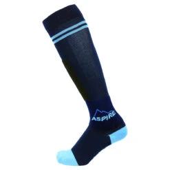 Aspire Ski-D Ski Socks -The Raceplace Shop 22 Aspire Ski D Socks BLU 1