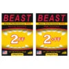 BEAST 2FF (Fluoro-Free) Race Wax 2 BEAST 2FF (Fluoro-Free) Race Wax -The Raceplace Shop Beast Waxes 2FF
