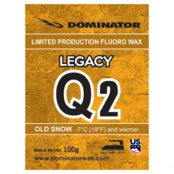 Dominator Legacy Fluoro Race Wax -The Raceplace Shop Dominator Legacy Q2 Wax 100g