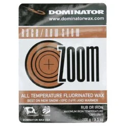 Dominator Race ZOOM Wax -The Raceplace Shop Dominator Race Zoom New 100g Label