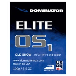 Dominator Elite Old Snow (OS) Race Wax -The Raceplace Shop Dominator Wax Elite OS1