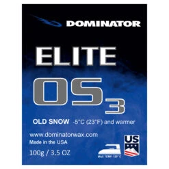 Dominator Elite Old Snow (OS) Race Wax -The Raceplace Shop Dominator Wax Elite OS3