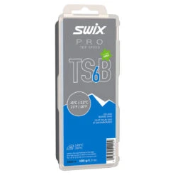 Swix PRO Top Speed Black (TSB) Wax -The Raceplace Shop Swix Wax TS06B 180g