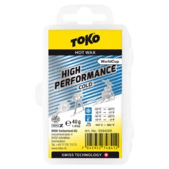Toko WC High Performance FF Wax 14 Toko WC High Performance FF Wax -The Raceplace Shop TOKO WC Hi Performance Cold 40g