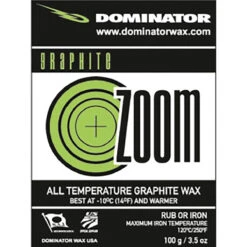 Dominator ZOOM Wax -The Raceplace Shop zoom graphite
